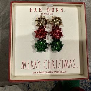 Rae Dunn Christmas earrings